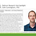 Delirium Research Hub Spotlight - Colm Cunningham
