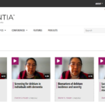 Dr. Sharon K. Inouye videos page screenshot from VJDementia