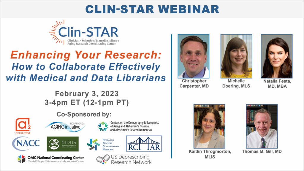 Clin-Star February webinar flyer