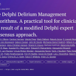 Delphi Delirium Management Algorithms article screenshot